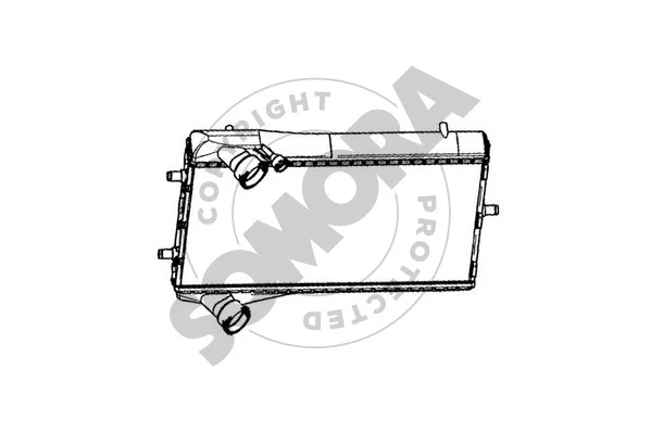 Radiator, engine cooling (231040BL)