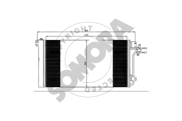 Condenser, air conditioning (354160)