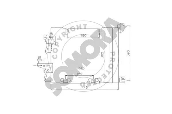 Condenser, air conditioning (211860A)