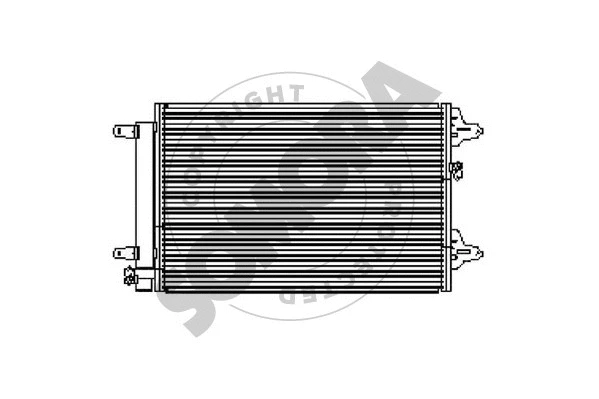 Condenser, air conditioning (097160)