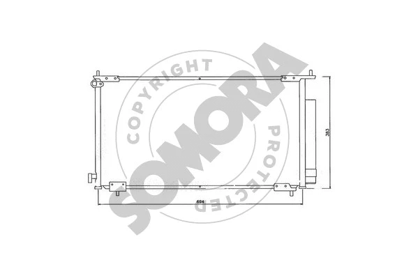 Condenser, air conditioning (127160)