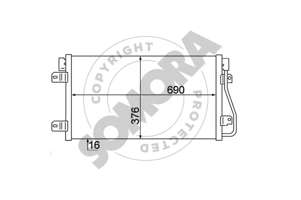 Condenser, air conditioning (245560)