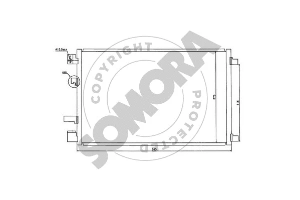 Condenser, air conditioning (198060)