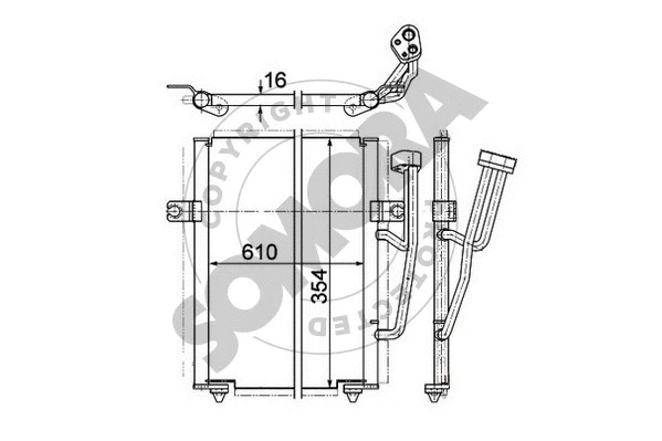 Condenser, air conditioning (361260)