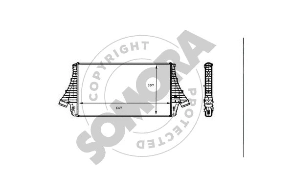 Charge Air Cooler (210645B)