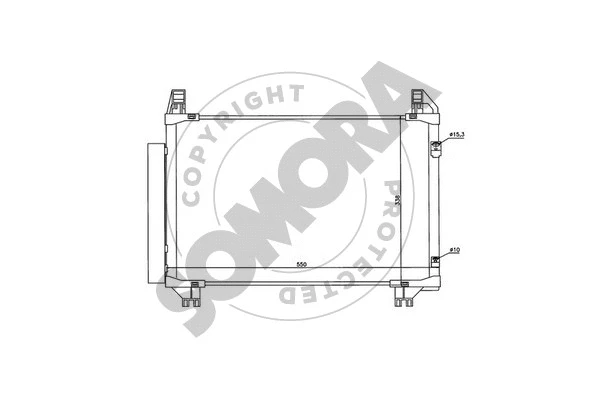 Condenser, air conditioning (310360A)