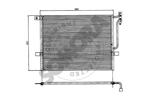 Condenser, air conditioning