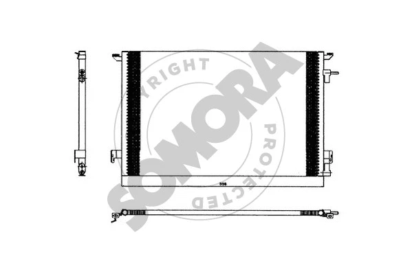 Condenser, air conditioning (210660A)