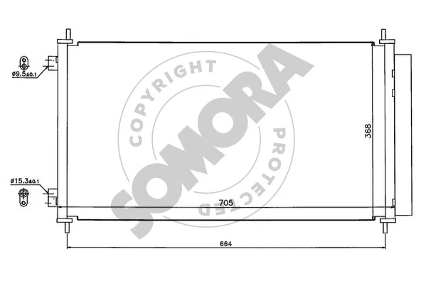 Condenser, air conditioning (127360)
