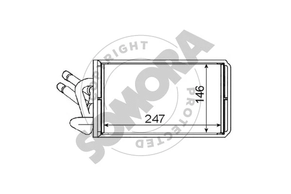Heat Exchanger, interior heating (094450)
