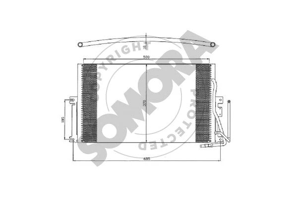 Condenser, air conditioning (210560)
