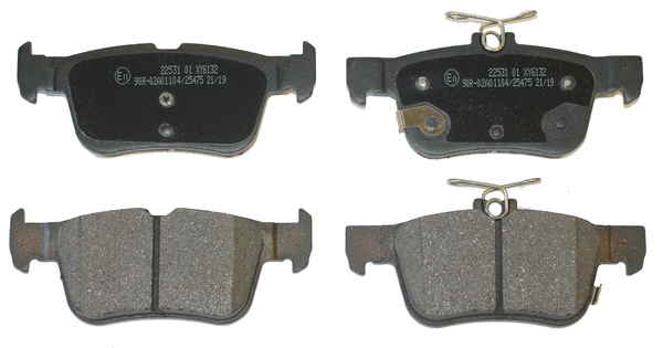 Brake Pad Set, disc brake (NP2889)