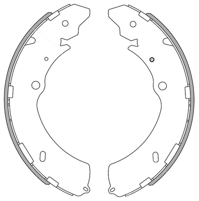 Brake Shoe Set (NS4063)