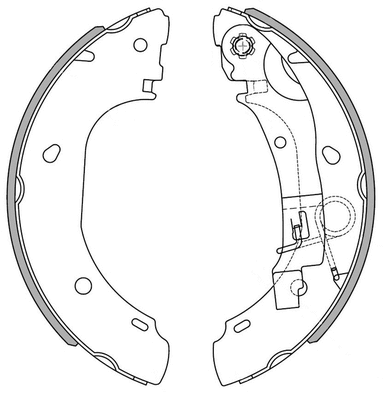 Brake Shoe Set (NS4059)
