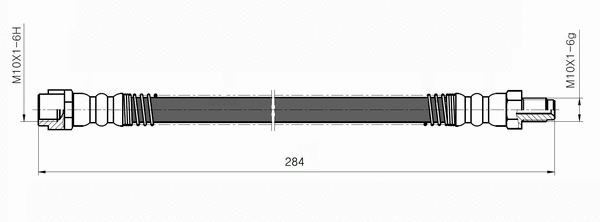 Brake Hose (NBH6077)