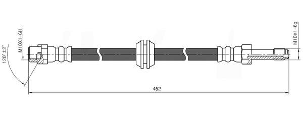 Brake Hose (NBH6010)