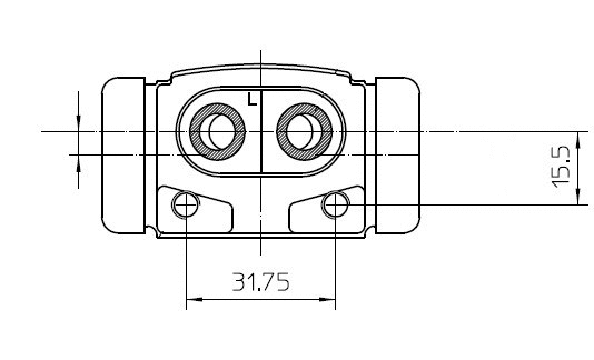 Wheel Brake Cylinder (NWC5005)