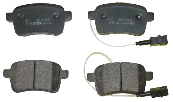 Brake Pad Set, disc brake (NP2763)