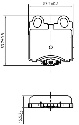 Brake Pad Set, disc brake (NP2987)