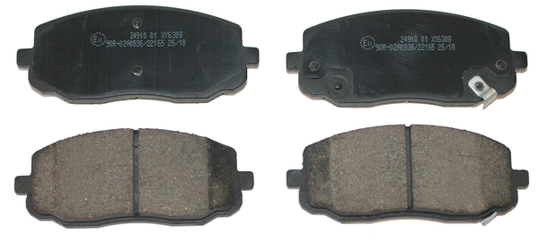 Brake Pad Set, disc brake (NP2765)