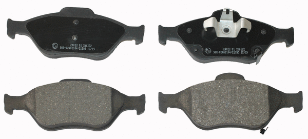 Brake Pad Set, disc brake (NP2286)