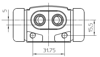 Wheel Brake Cylinder (NWC5033)