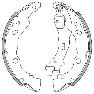 Brake Shoe Set (NS4040)