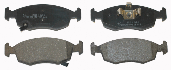 Brake Pad Set, disc brake (NP2649)
