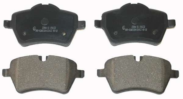 Brake Pad Set, disc brake (NP2544)