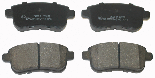 Brake Pad Set, disc brake (NP2550)