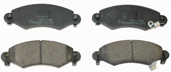 Brake Pad Set, disc brake (NP2196)