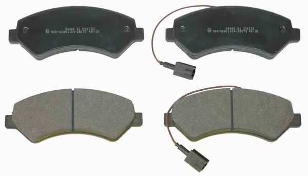 Brake Pad Set, disc brake (NP2625)