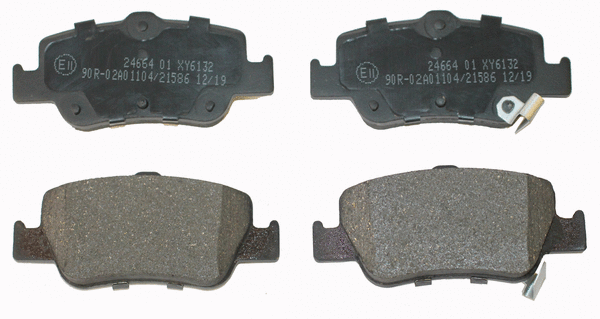 Brake Pad Set, disc brake (NP2501)