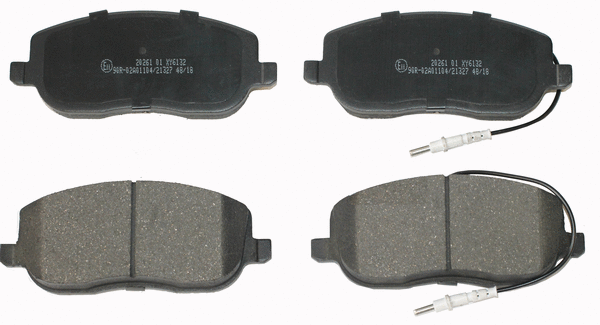 Brake Pad Set, disc brake (NP2082)