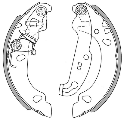 Brake Shoe Set (NS4025)