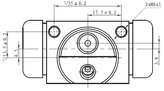 Wheel Brake Cylinder (NWC5089)