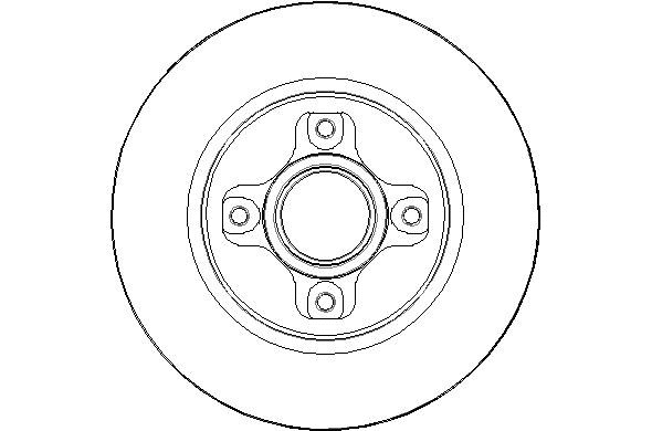 Brake Disc (NBD1611)