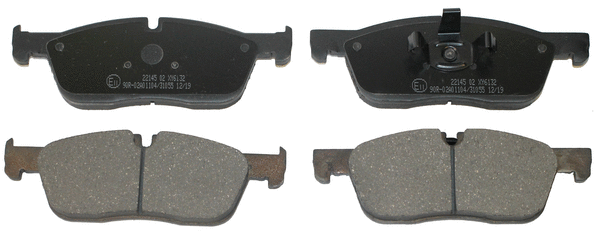 Brake Pad Set, disc brake (NP2838)