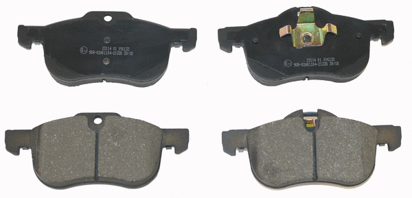 Brake Pad Set, disc brake (NP2163)
