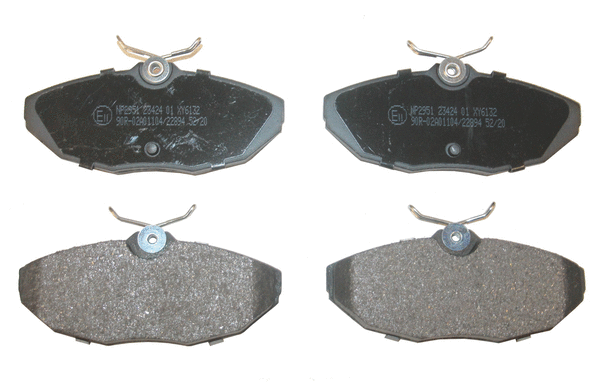 Brake Pad Set, disc brake (NP2951)