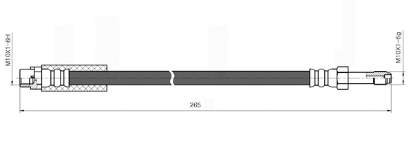 Brake Hose (NBH6059)