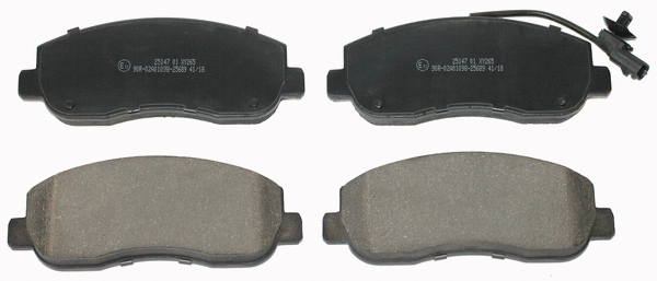 Brake Pad Set, disc brake (NP2641)