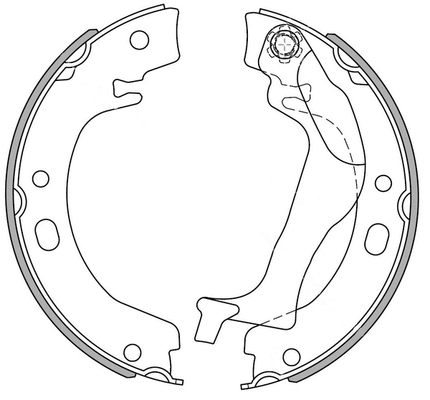 Brake Shoe Set (NS4090)