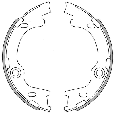 Brake Shoe Set (NS4037)