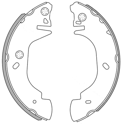 Brake Shoe Set (NS4077)
