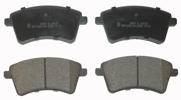 Brake Pad Set, disc brake (NP2518)