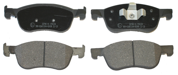Brake Pad Set, disc brake (NP2887)