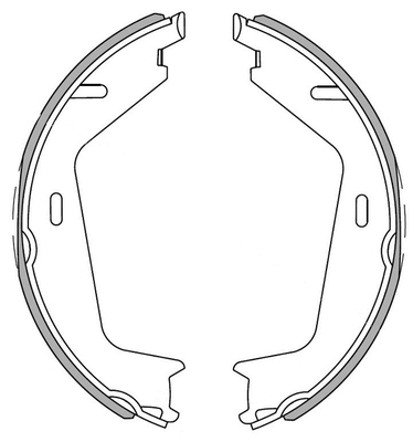 Brake Shoe Set (NS4041)