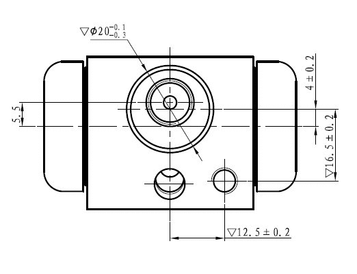 Wheel Brake Cylinder (NWC5079)