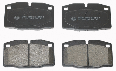 Brake Pad Set, disc brake (NP2634)